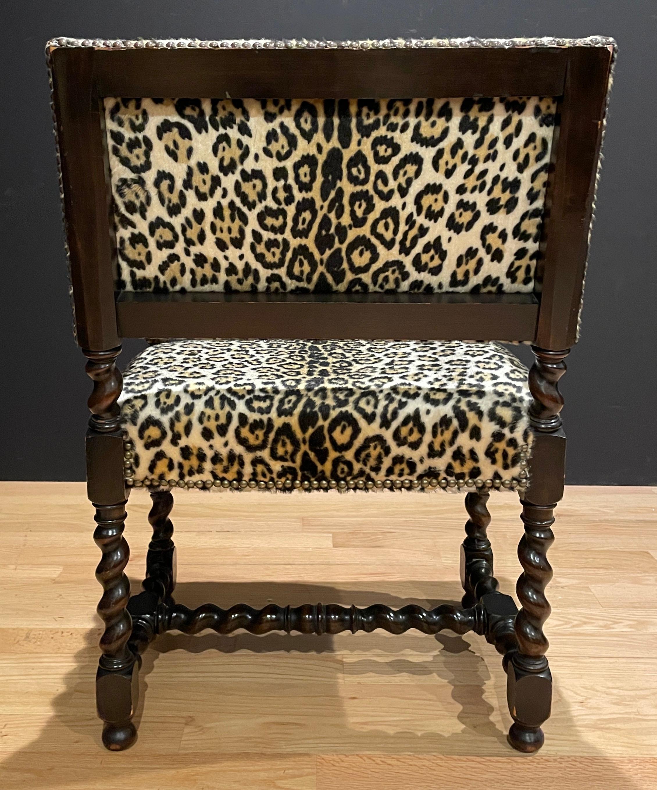 20th Century Renaissance Revival Carved Armchair
