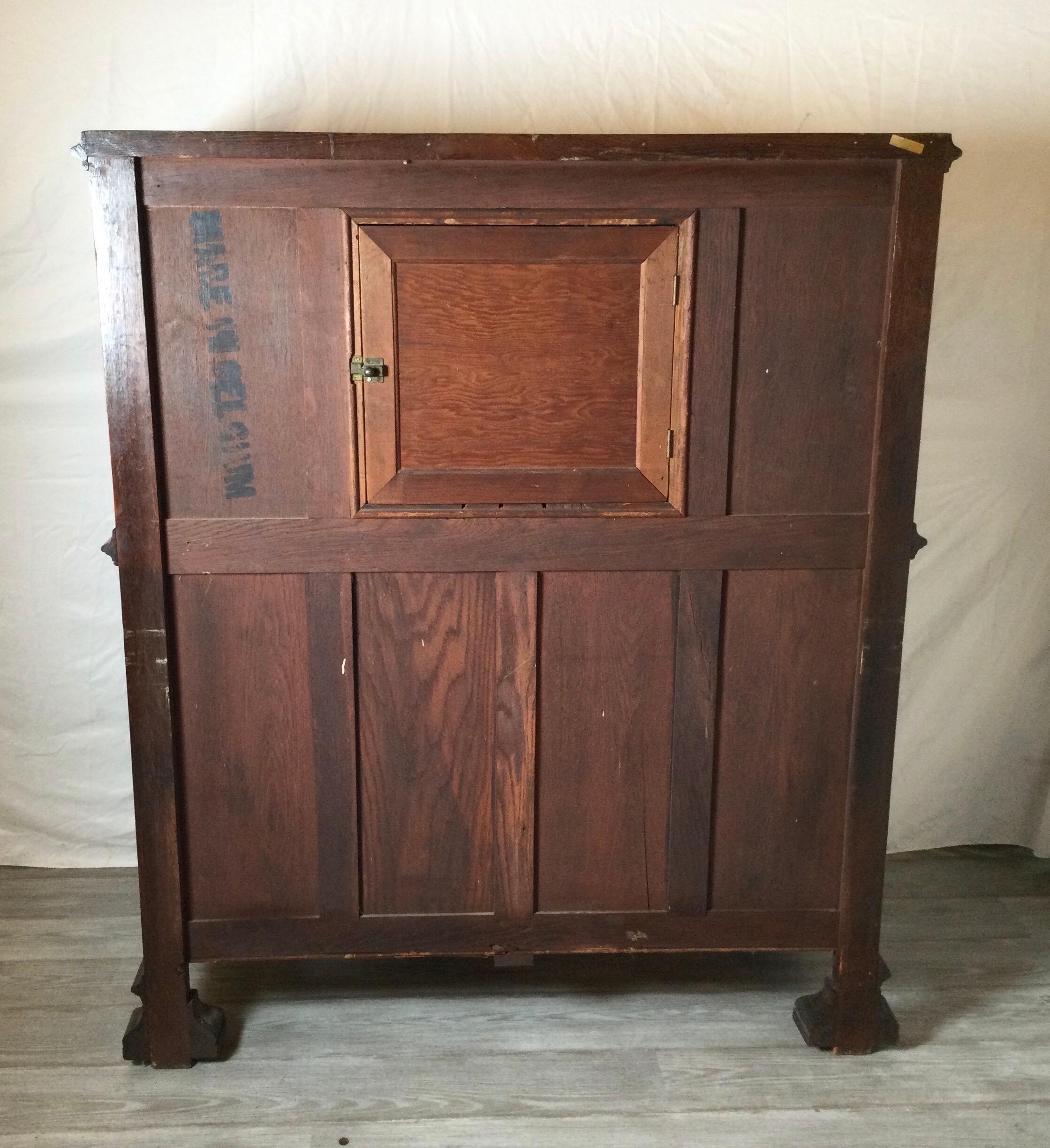 Renaissance Revival Carved Court Cupboard 4