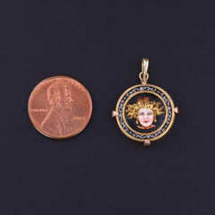 Renaissance Revival Charm of 18k and 14k Gold, Circa 1870-1890