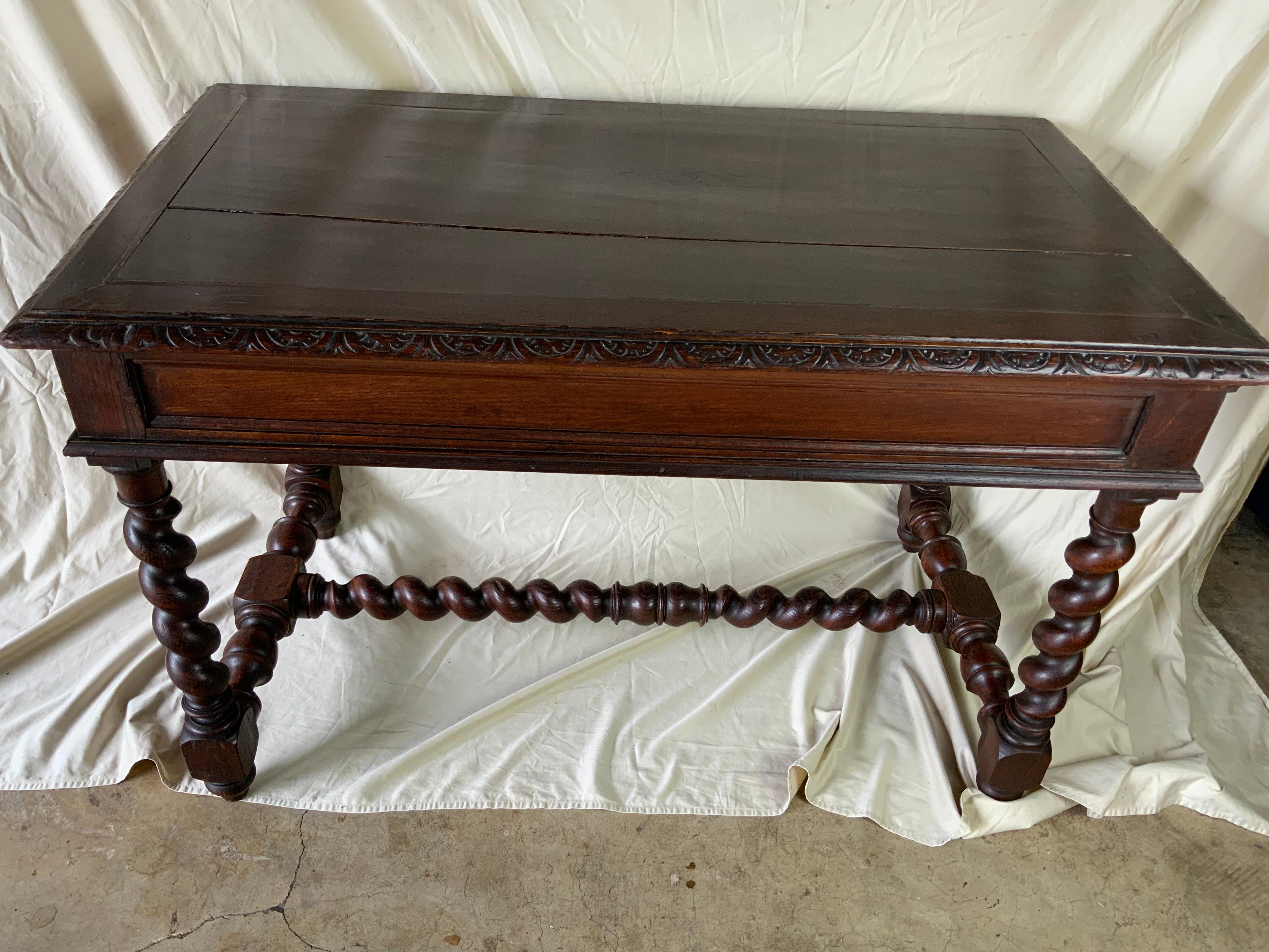 Renaissance Revival French Writing Table 5