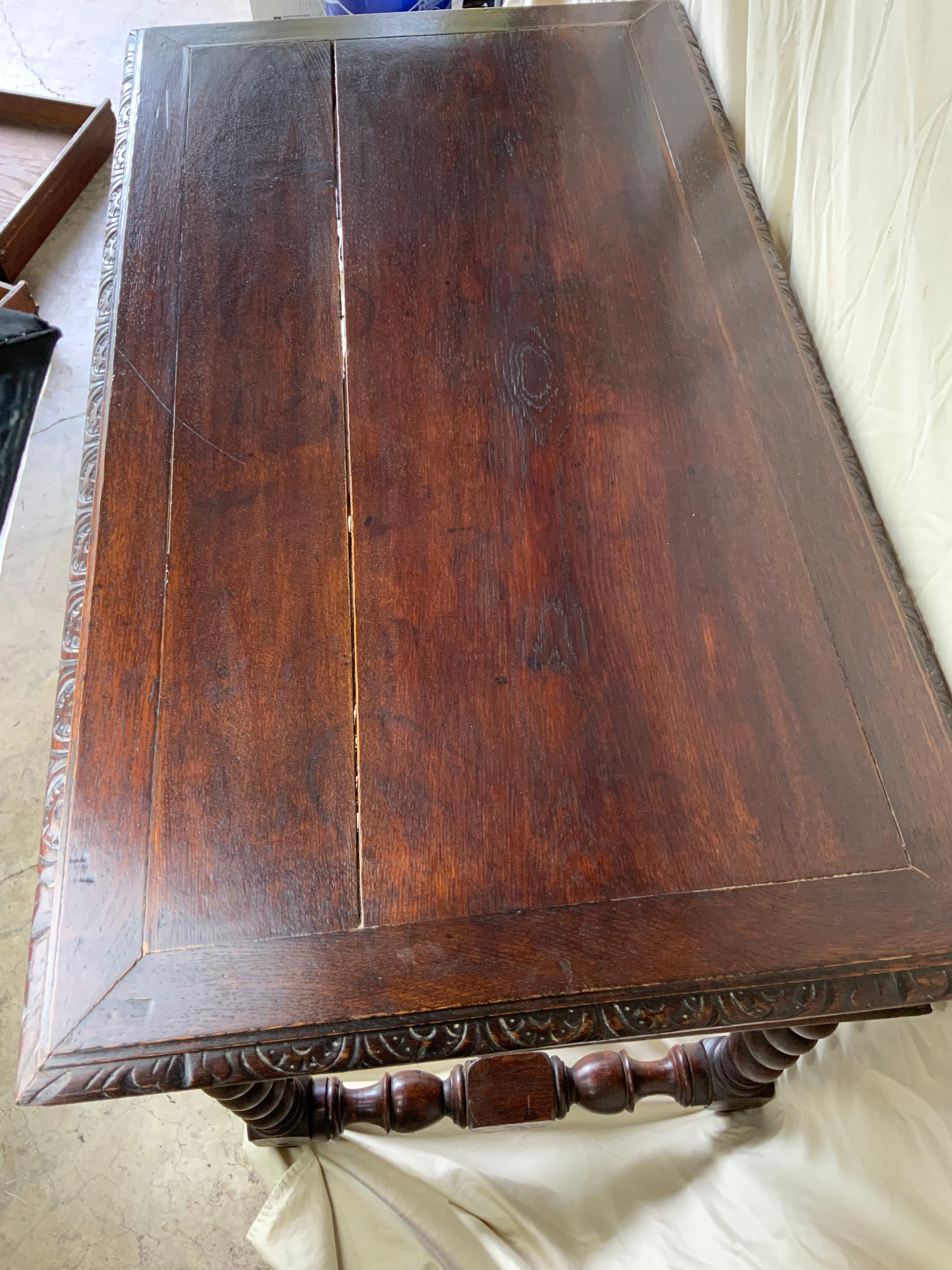 Renaissance Revival French Writing Table 7