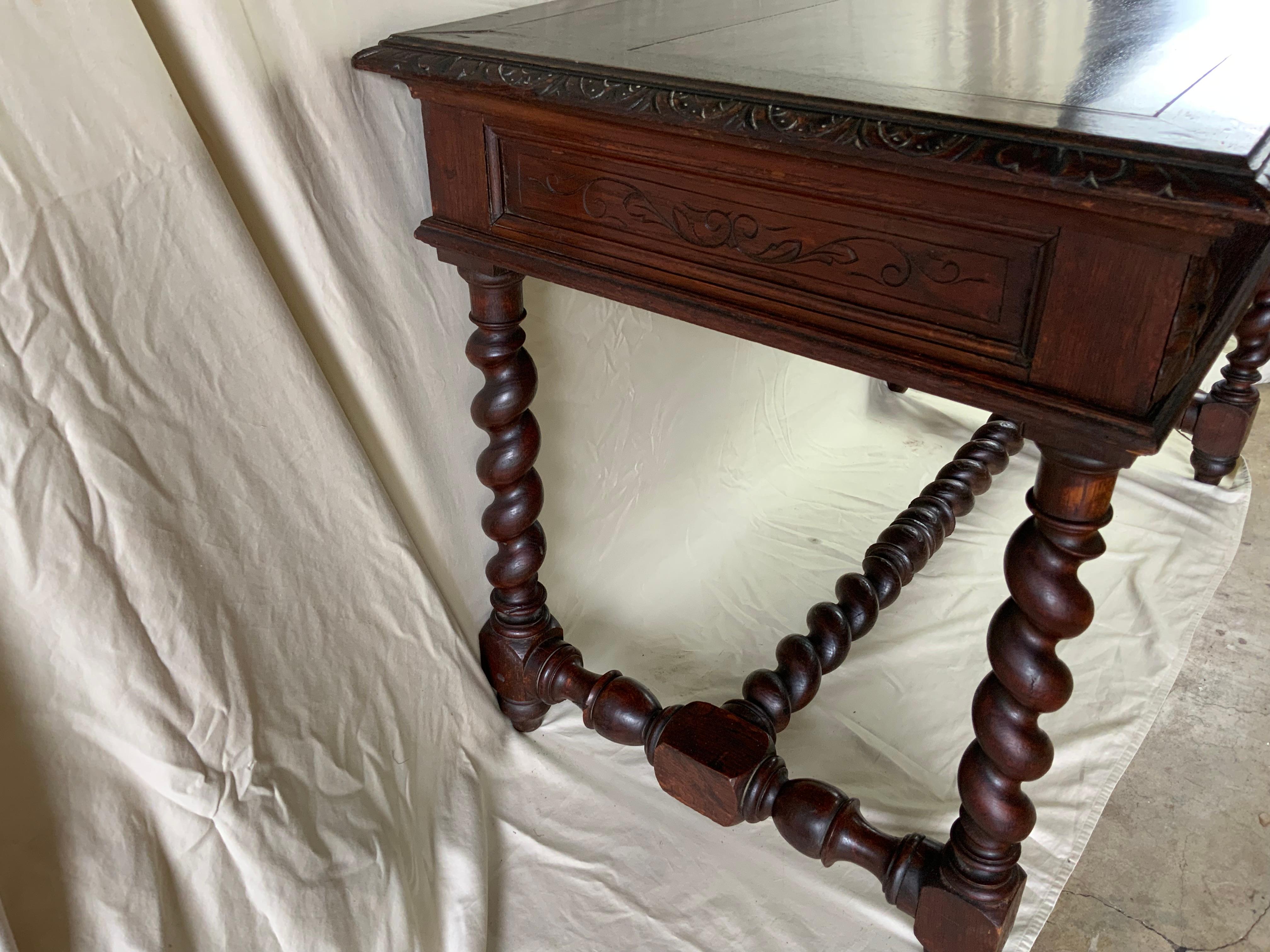 Renaissance Revival French Writing Table 4