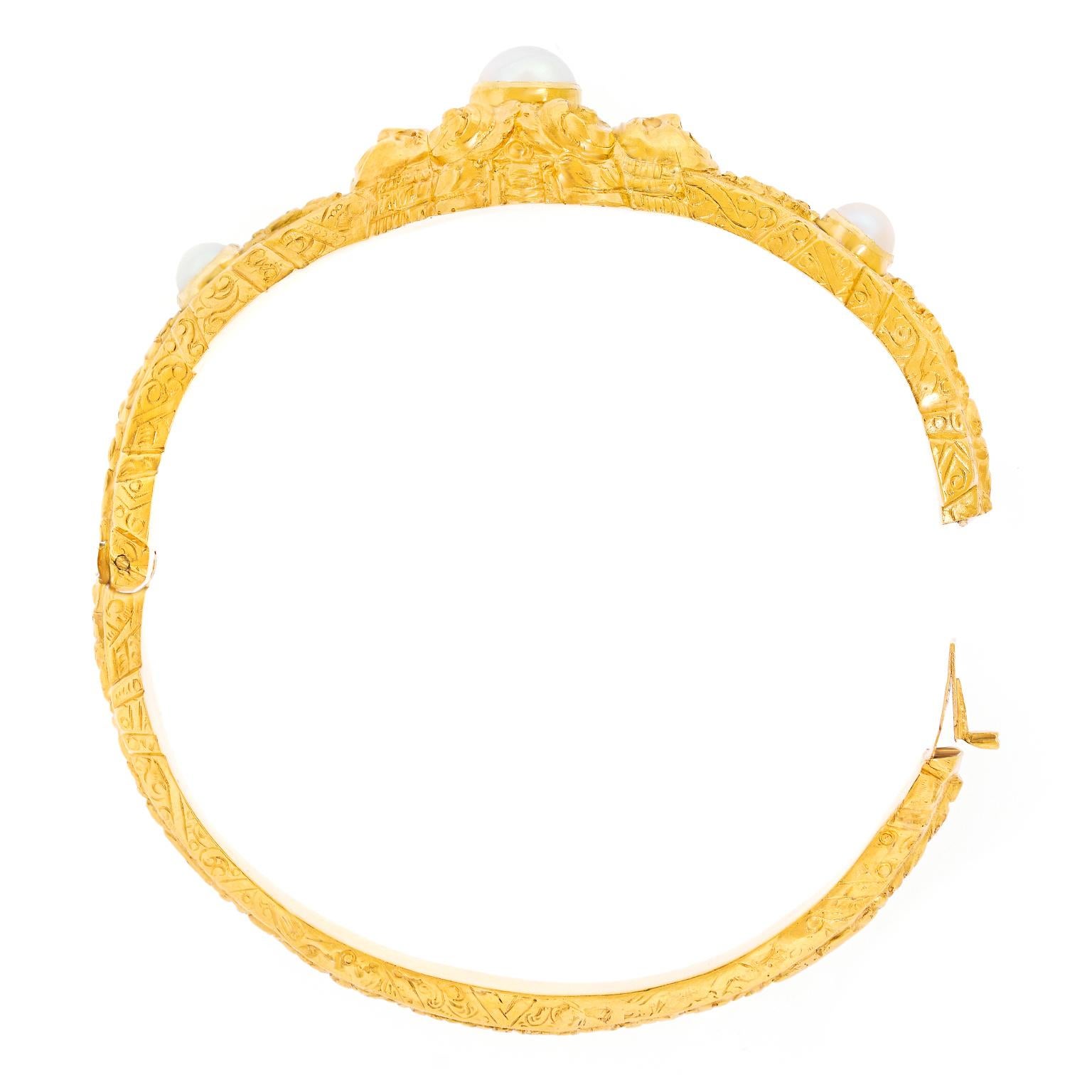Pulsera de oro Renacimiento en venta 6