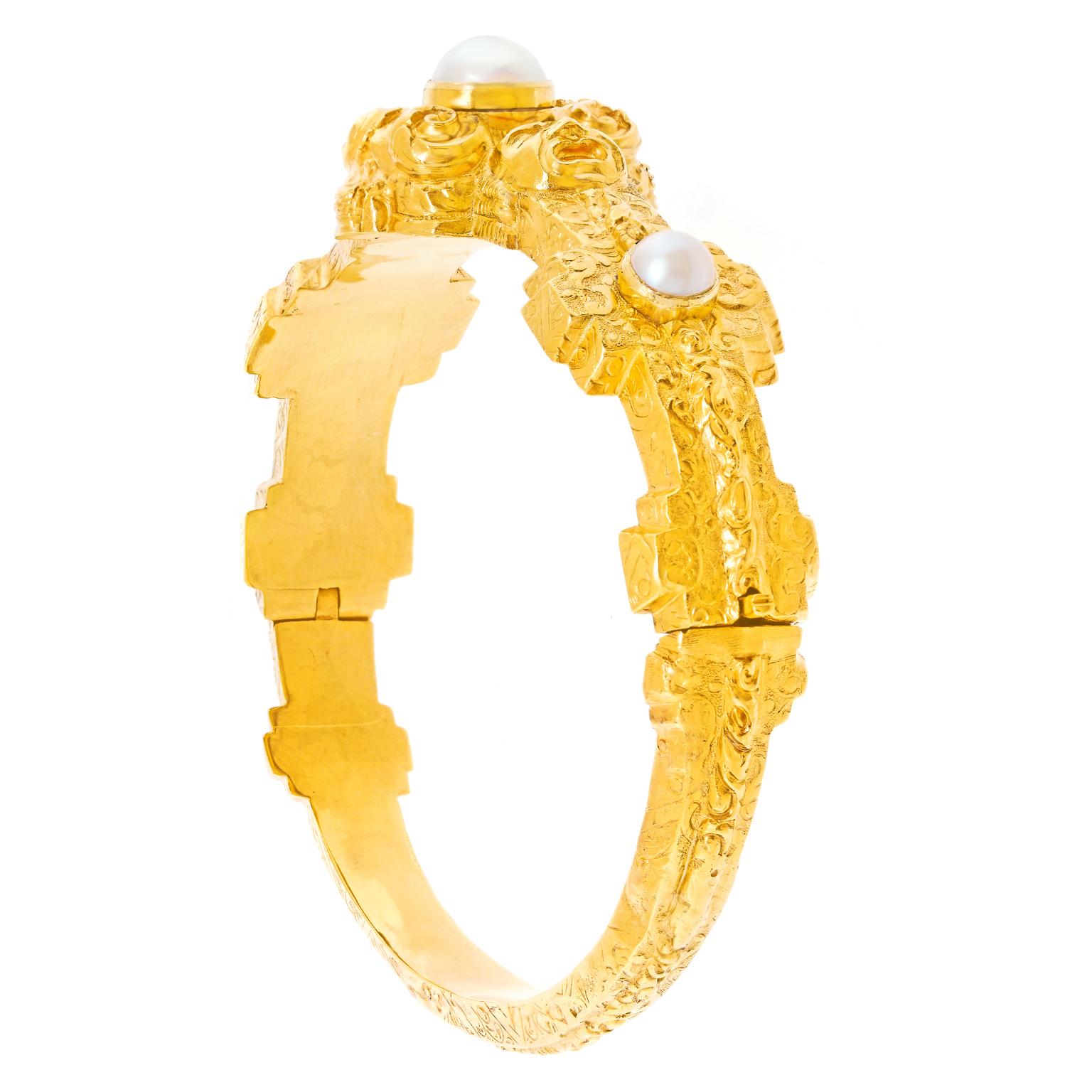 Pulsera de oro Renacimiento en venta 7