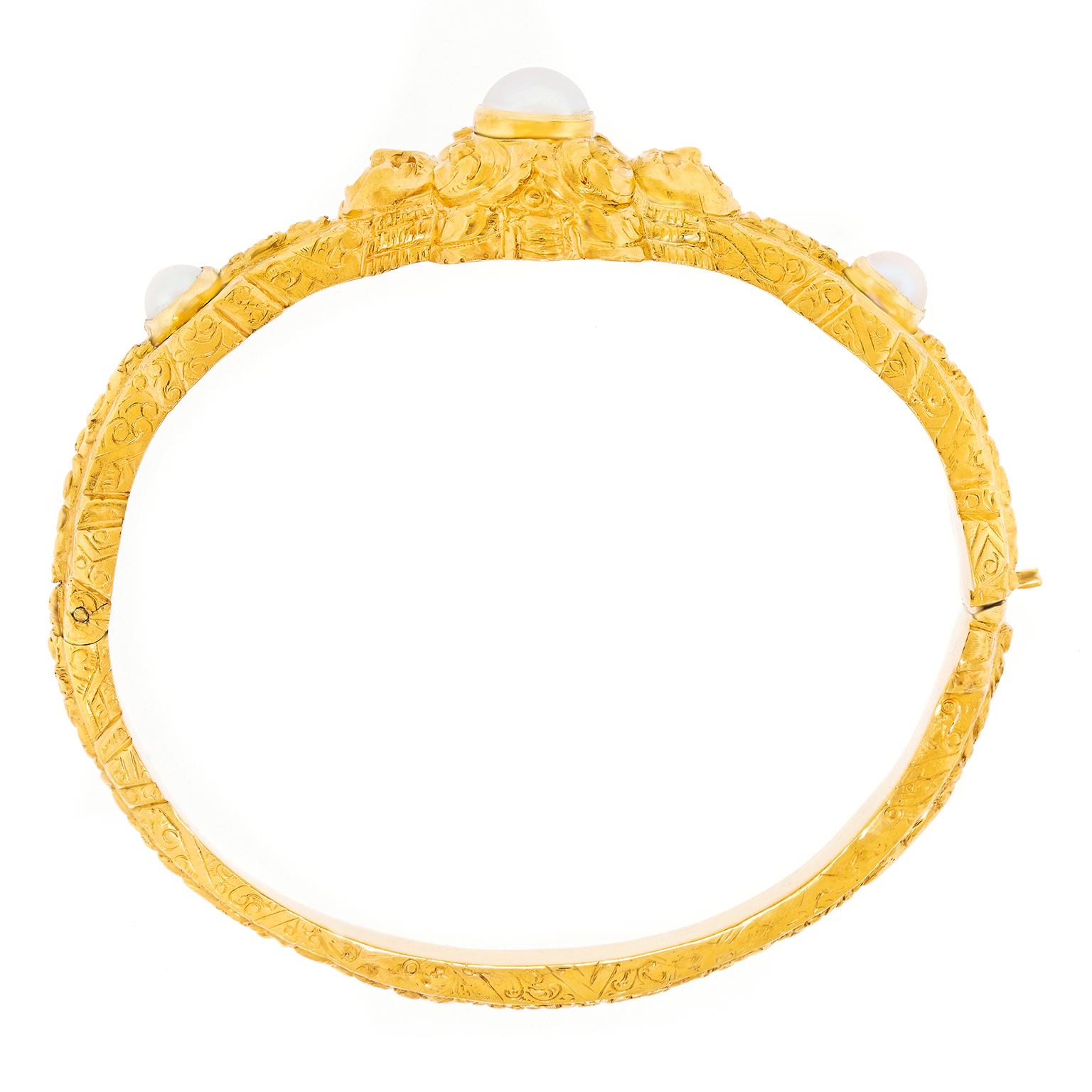 Pulsera de oro Renacimiento en venta 8