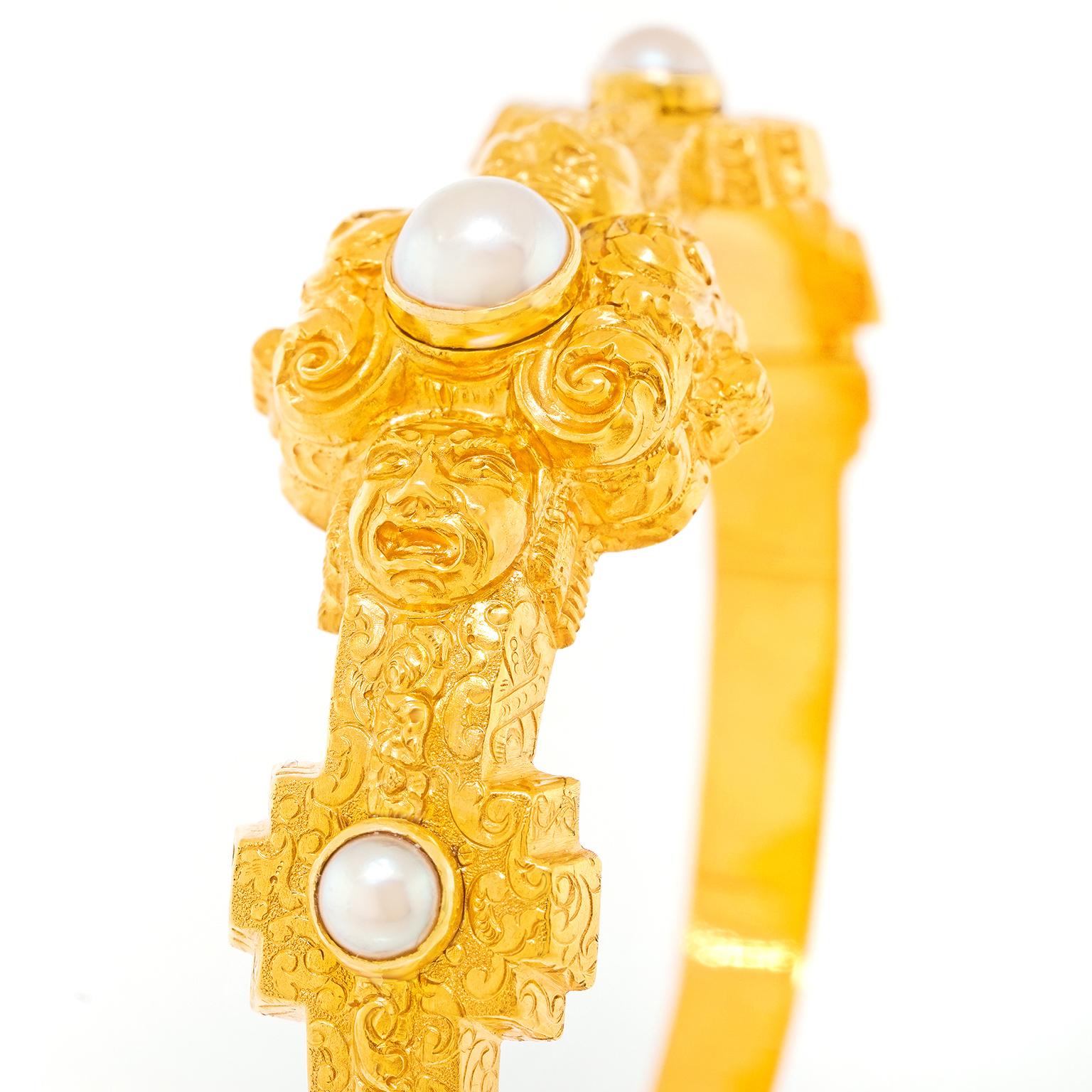 Femenino o masculino Pulsera de oro Renacimiento en venta