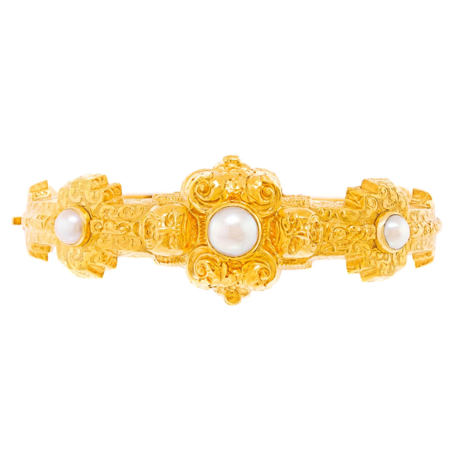Pulsera de oro Renacimiento en venta 4