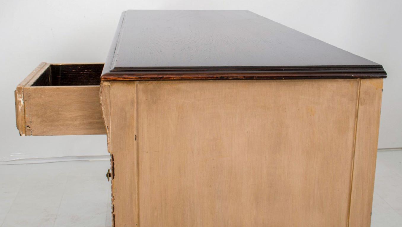 Renaissance Revival Kneehole Desk For Sale 1