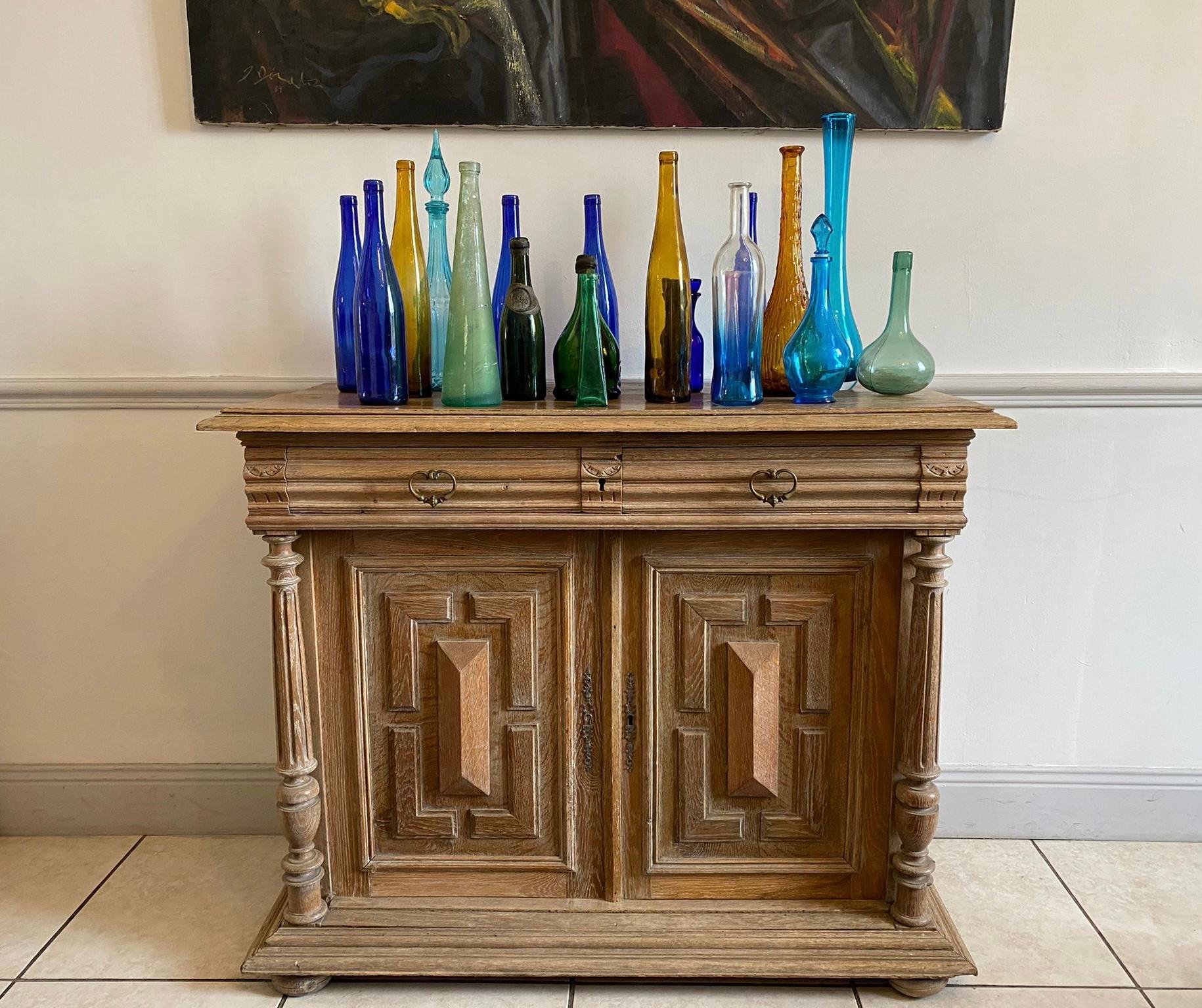 Renaissance Revival Sideboard Henri ii Style 19th Century In Good Condition For Sale In Beuzevillette, FR