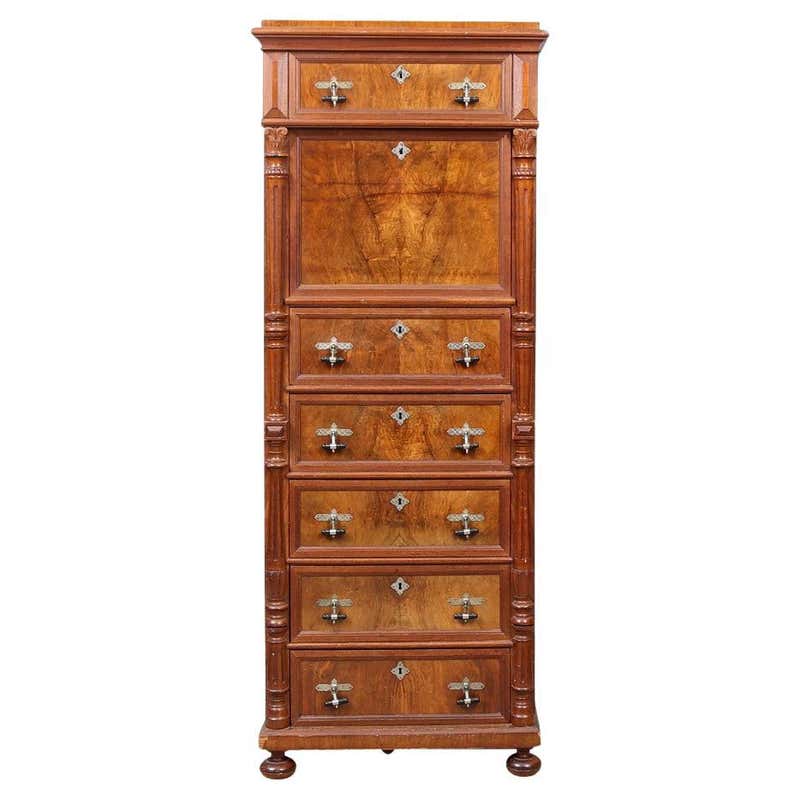 Antique Standing Desk with Fall Front For Sale at 1stDibs | vintage ...