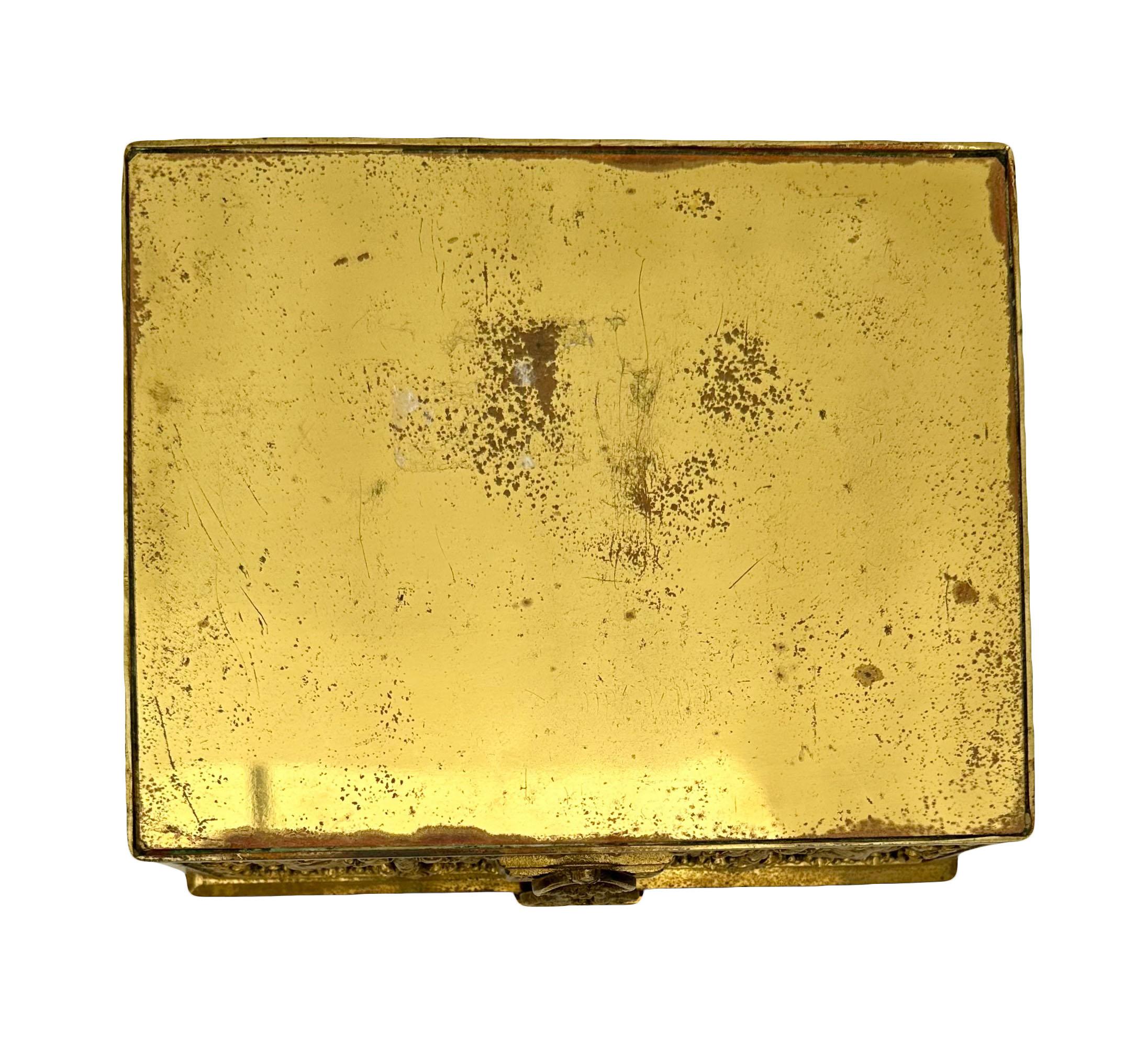 Renaissance Revival Style Bronze Box For Sale 4