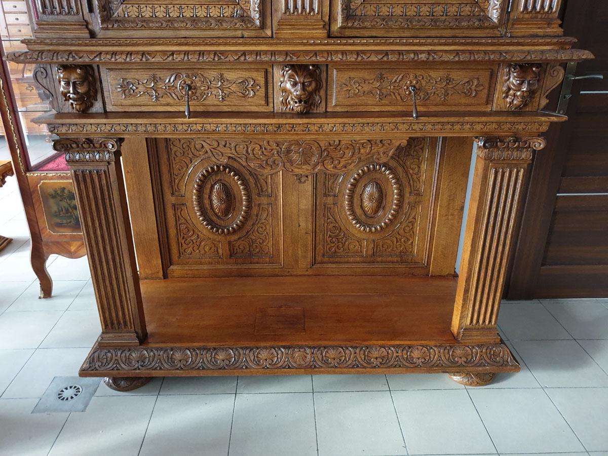 Renaissance Revival Style Palace Credenza / Sideboard, Museum Class 7