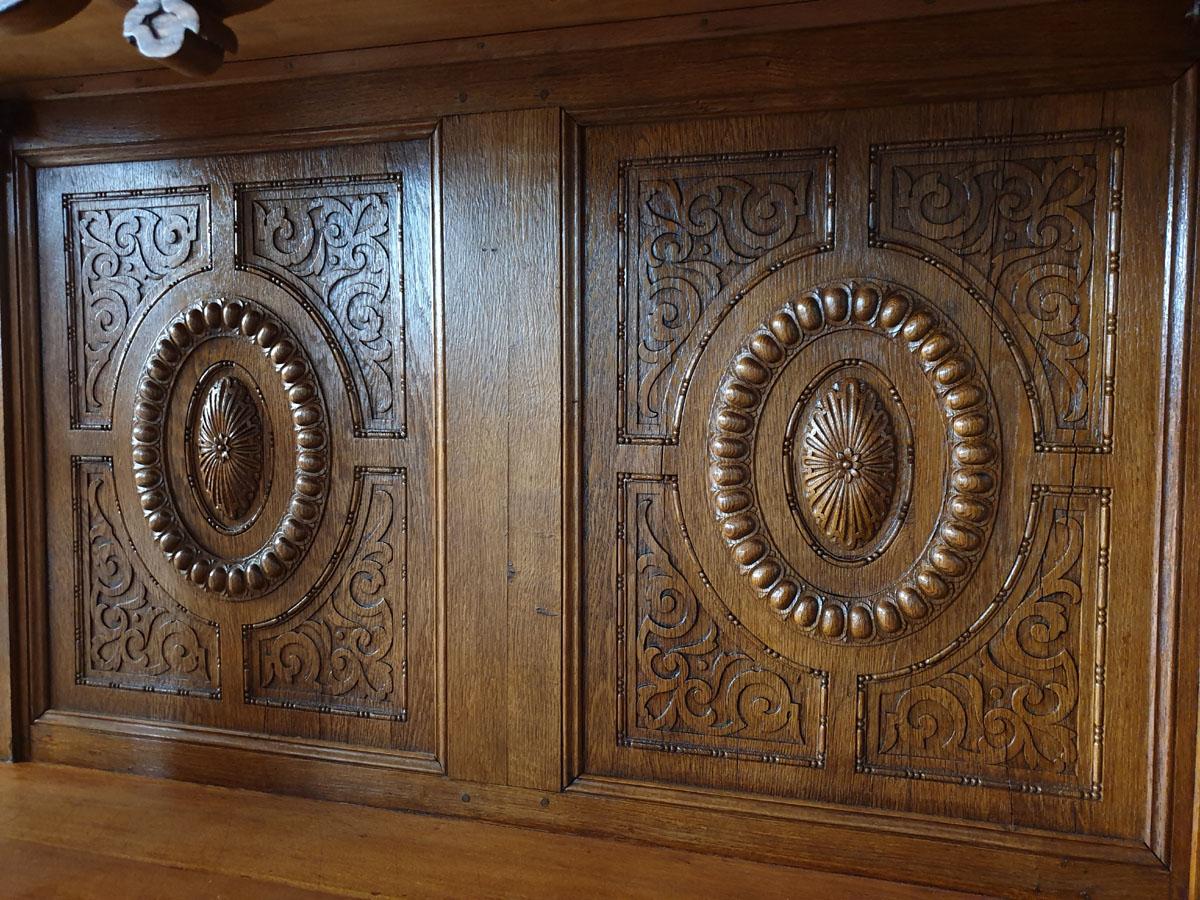 Renaissance Revival Style Palace Credenza / Sideboard, Museum Class 8
