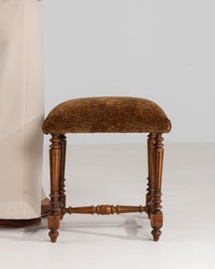 Renaissance Revival Style Upholstered Stool, France, 1900-1909