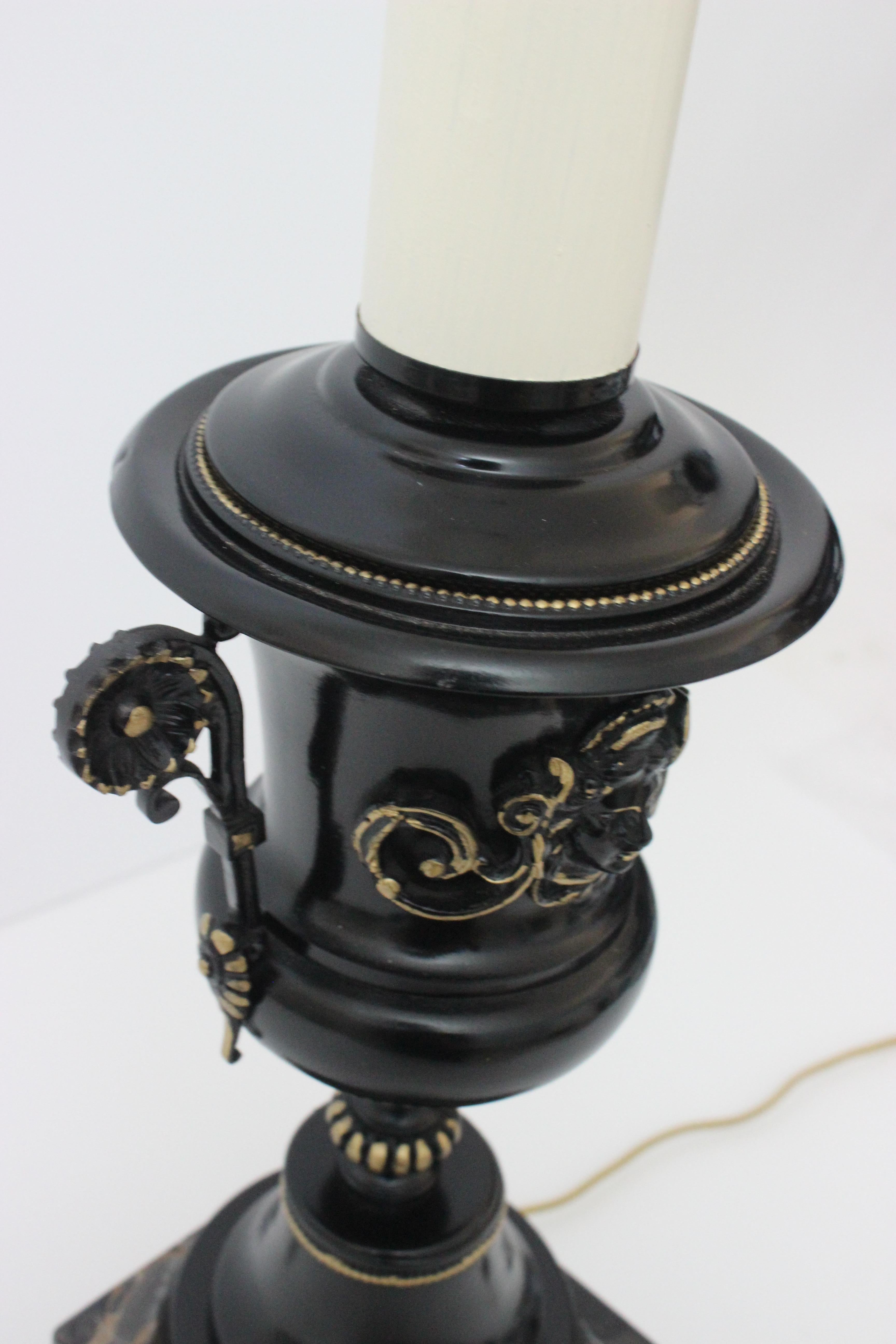 Renaissance Revival Table Lamp  In Good Condition For Sale In West Palm Beach, FL