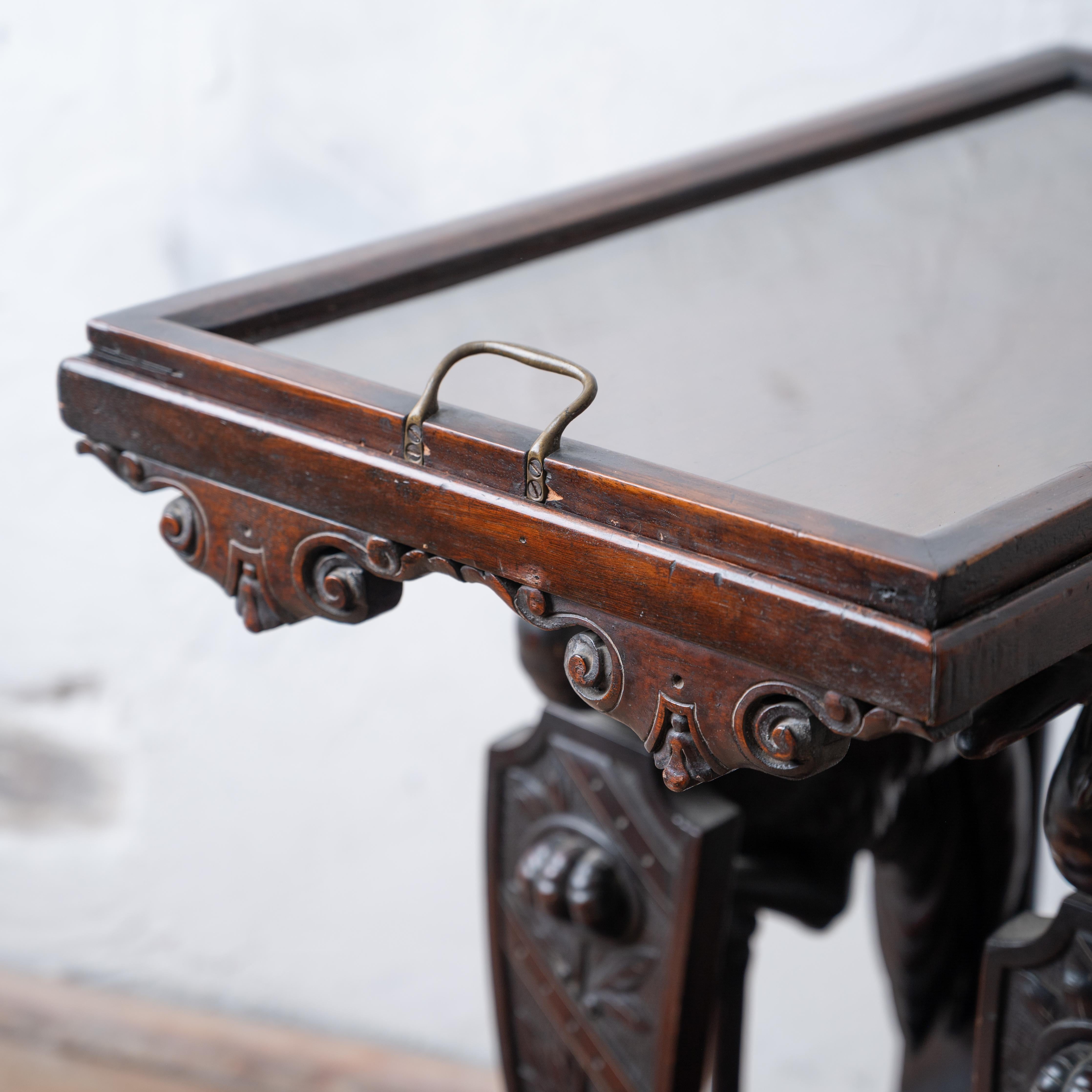 Renaissance Revival Tea Trolley For Sale 7