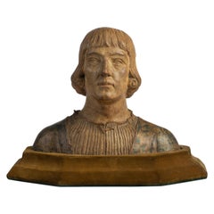 Renaissance Revival Terracotta Bust of a Man