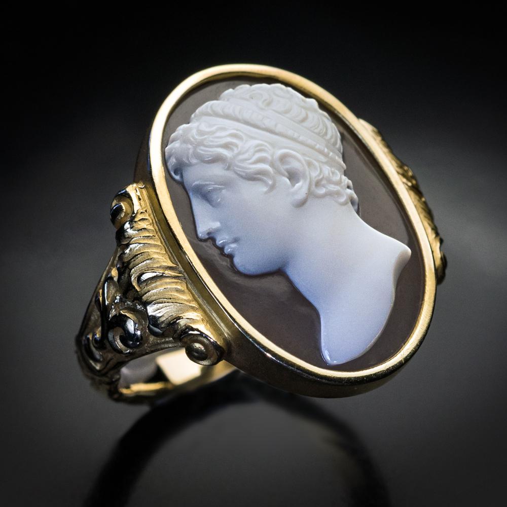 authentic cameo ring