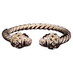 Anillo Renacimiento Oro Amarillo 18K con Diamantes, 2,3mm
