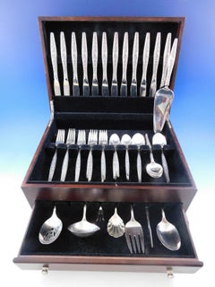 Renaissance Scroll by Reed and Barton Sterling Silver Flatware Set 68 Pieces