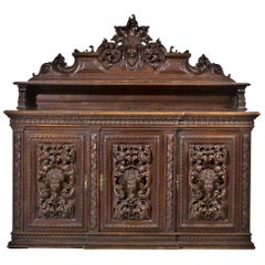 Renaissance Sideboard Style, End of the 19th Century