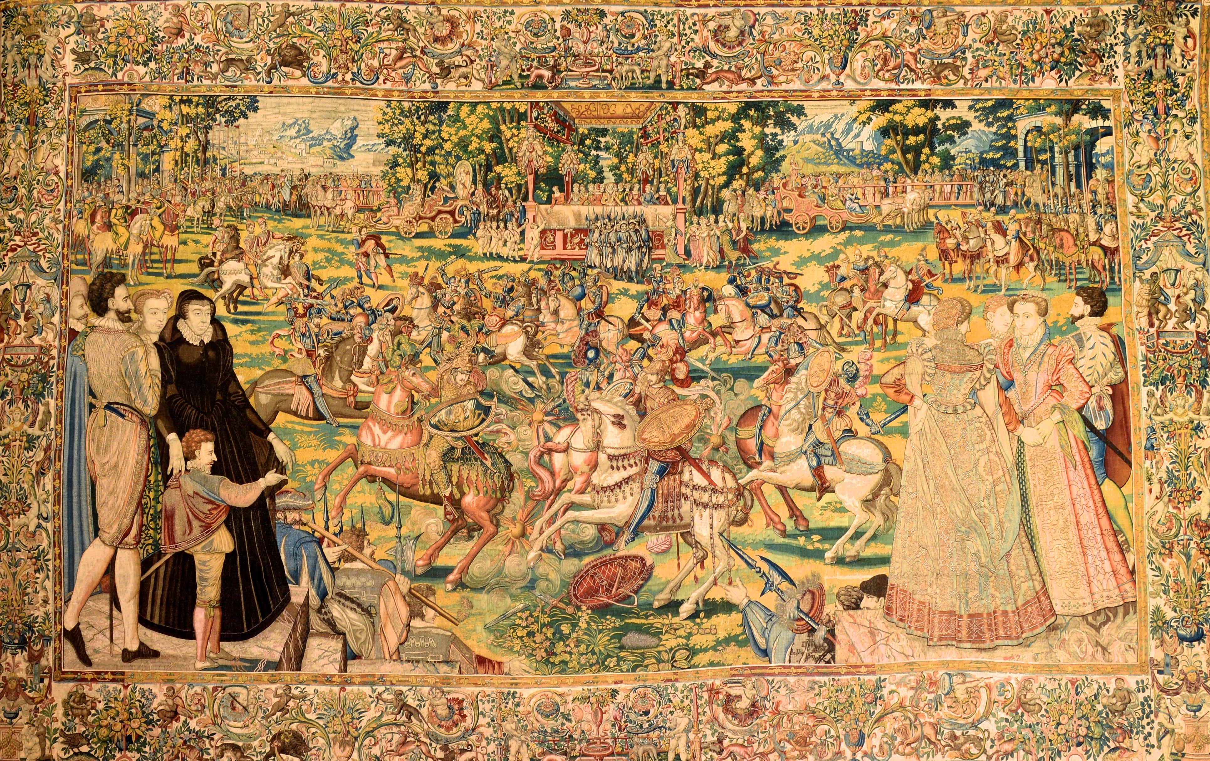 Renaissance Splendor Catherine de' Medici's Valois Tapestries 1st Ed For Sale 3