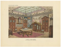 Renaissance Splendour: The Grand Dining Room of Henry d'Allemagne, 1900