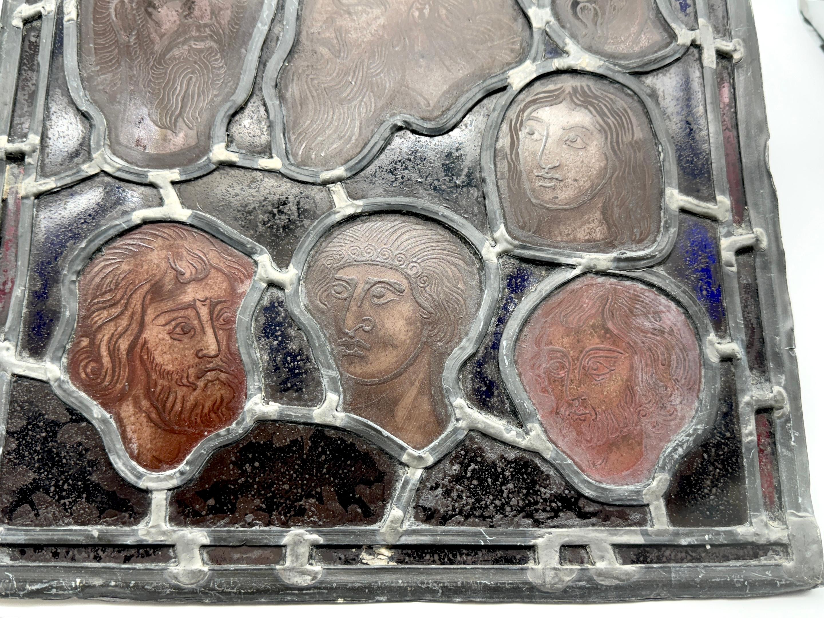 Renaissance-Glasmalerei, 'Sieben Männer von gutem Ruf' im Angebot 7