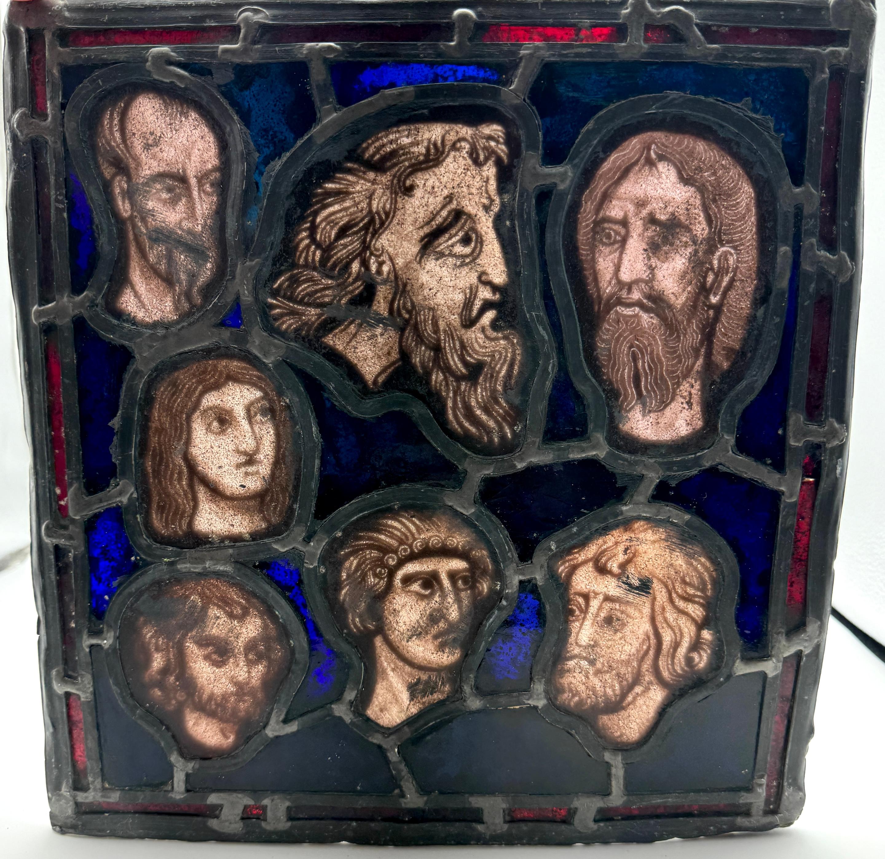Renaissance-Glasmalerei, 'Sieben Männer von gutem Ruf' im Angebot 3
