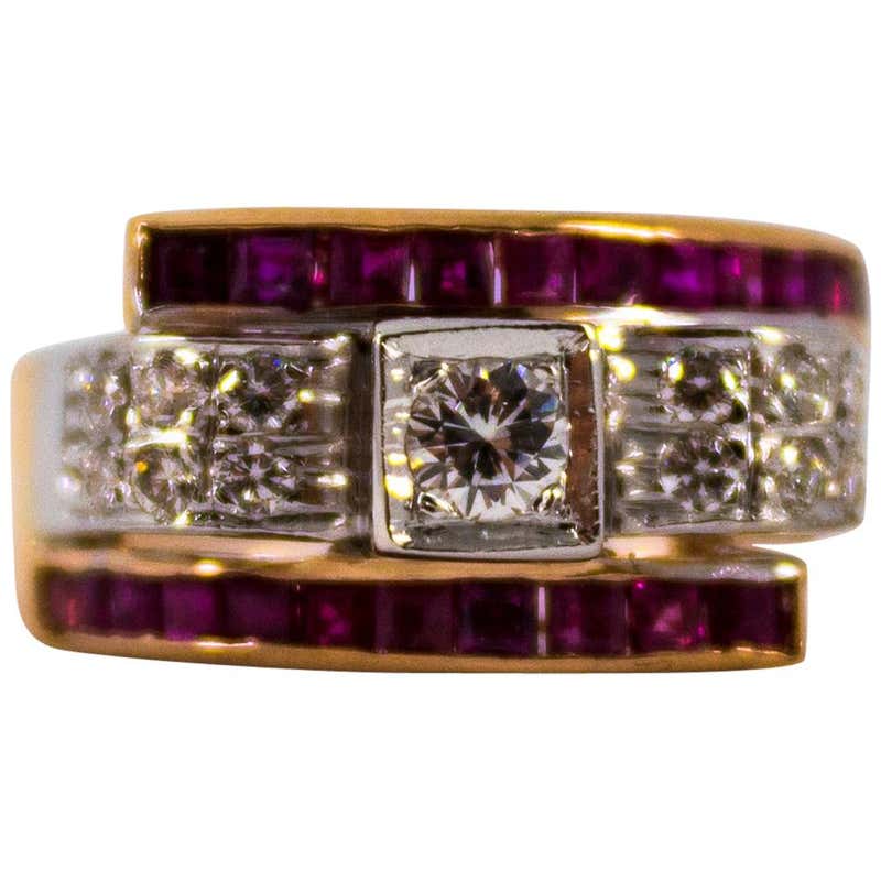 Renaissance Diamond Ring at 1stDibs
