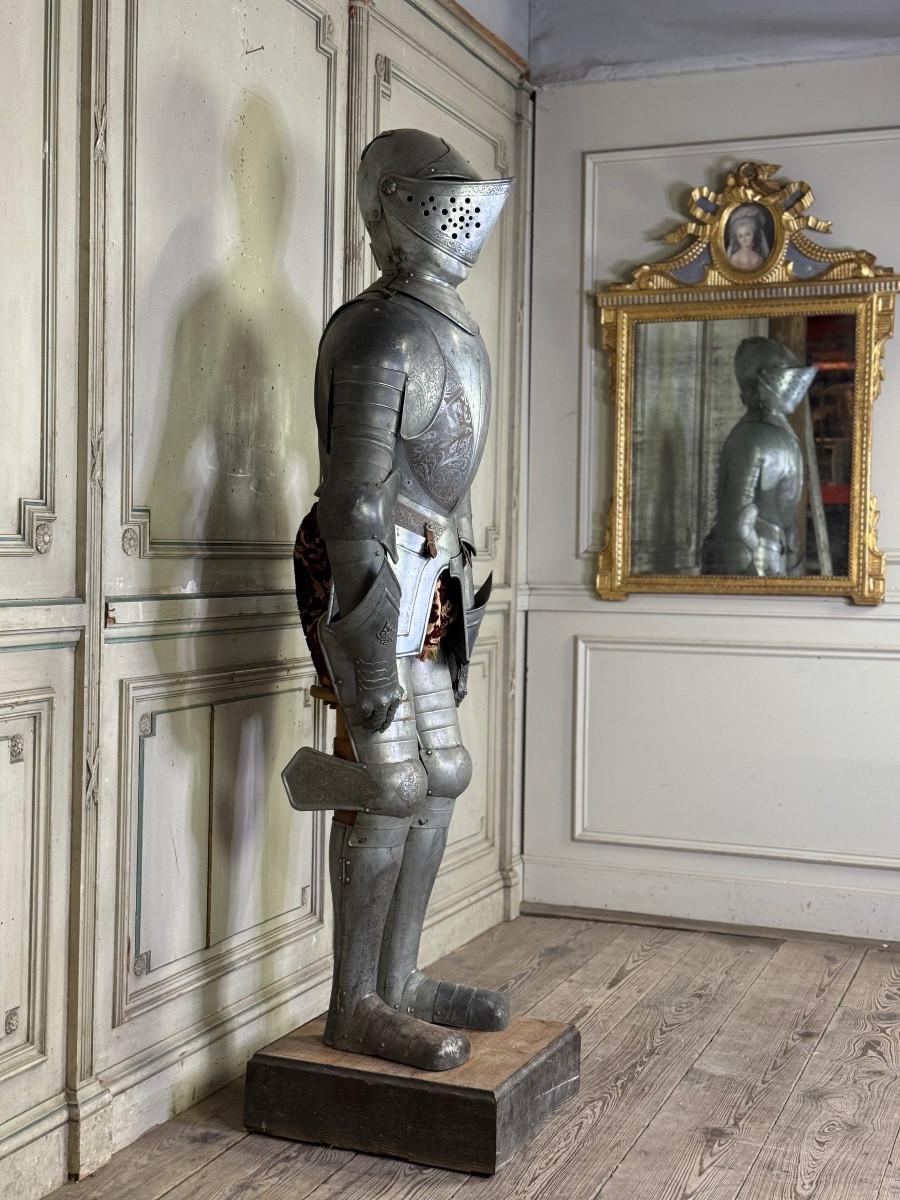Renaissance-style armour, circa 1880 For Sale 6