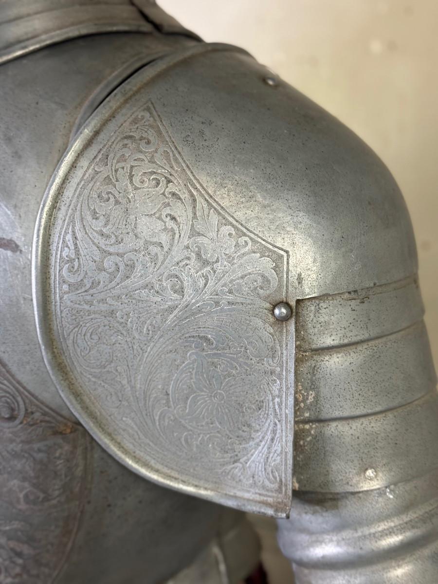 Renaissance-style armour, circa 1880 For Sale 2