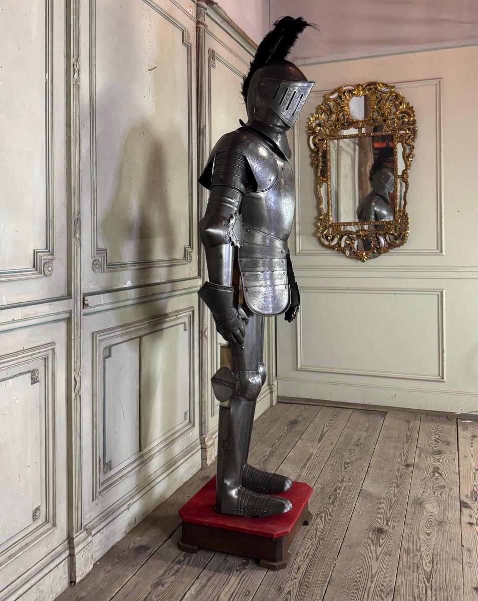 Rüstung im Renaissance-Stil, Toledo, 19. Jahrhundert (Französisch) im Angebot