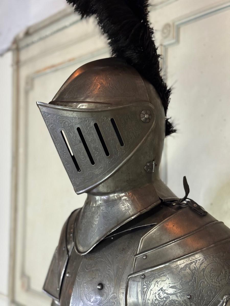 Rüstung im Renaissance-Stil, Toledo, 19. Jahrhundert im Angebot 2
