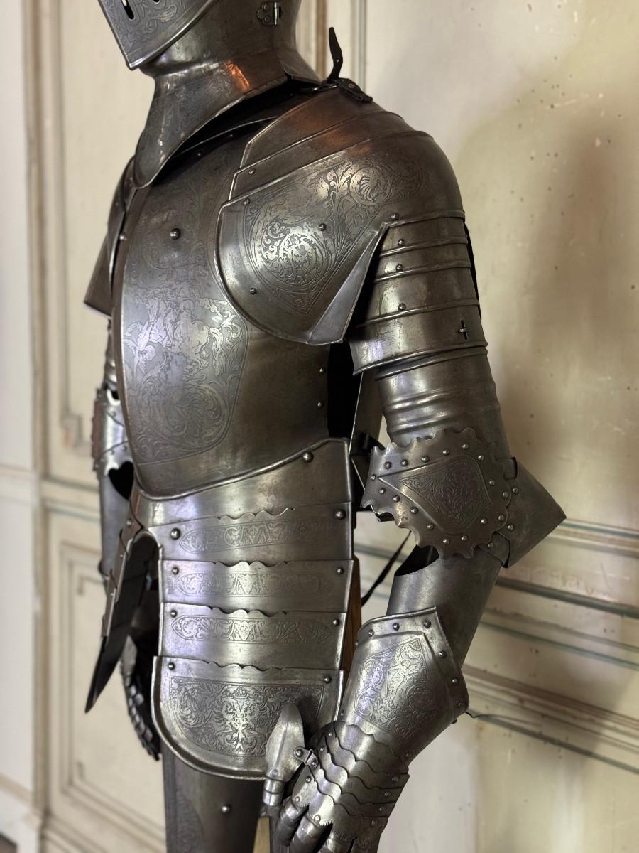 Rüstung im Renaissance-Stil, Toledo, 19. Jahrhundert im Angebot 4