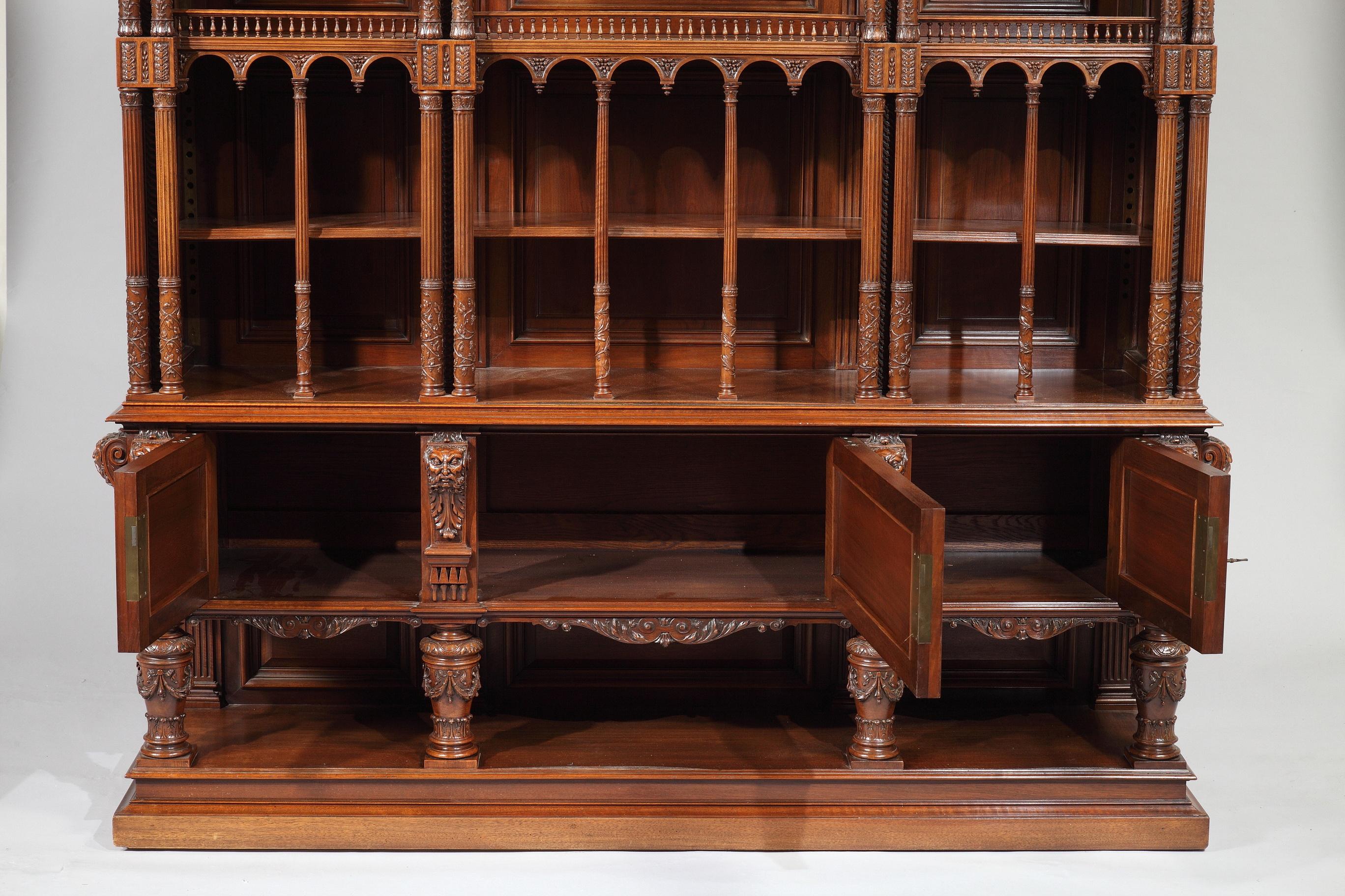 Renaissance Style Cabinet, France, Circa 1870 For Sale 7
