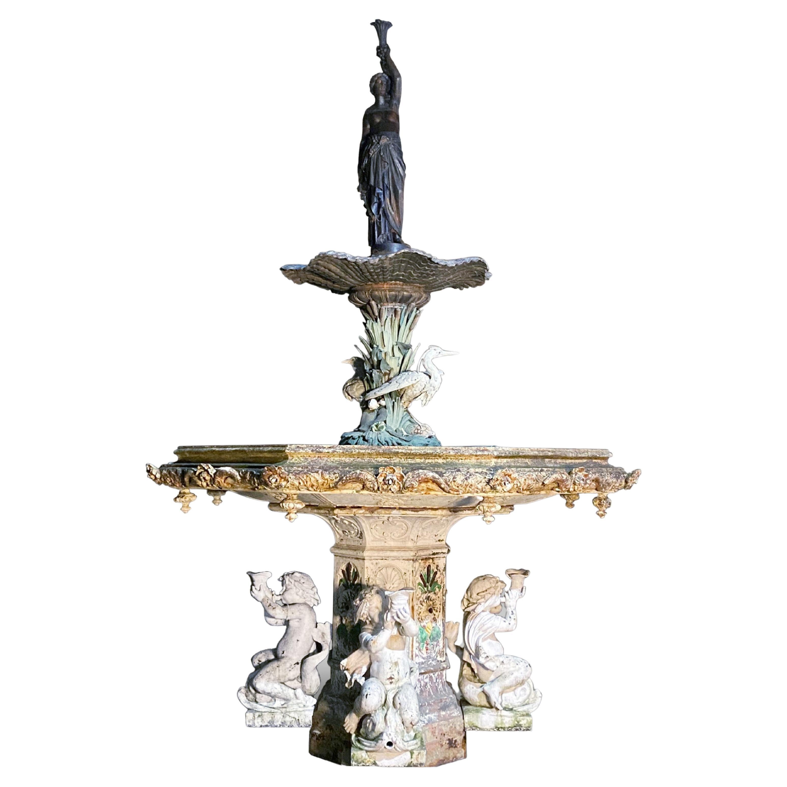 Renaissance Style Fountain Model Presented at the 1851 World Fair For Sale  at 1stDibs
