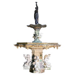 Renaissance Style Fountain Model Presented at the 1851 World Fair