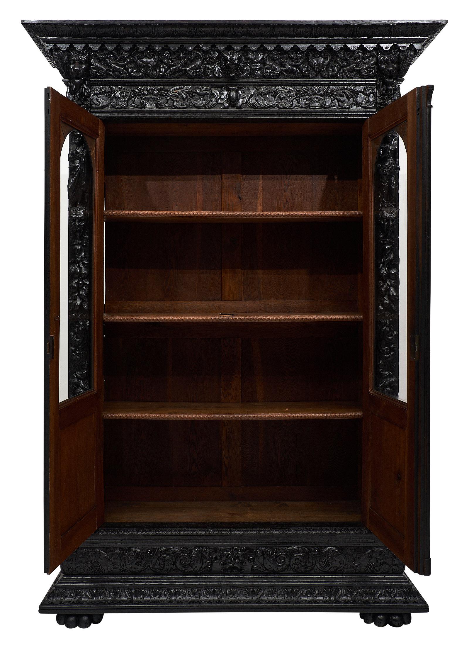 Renaissance Style French Armoire 2