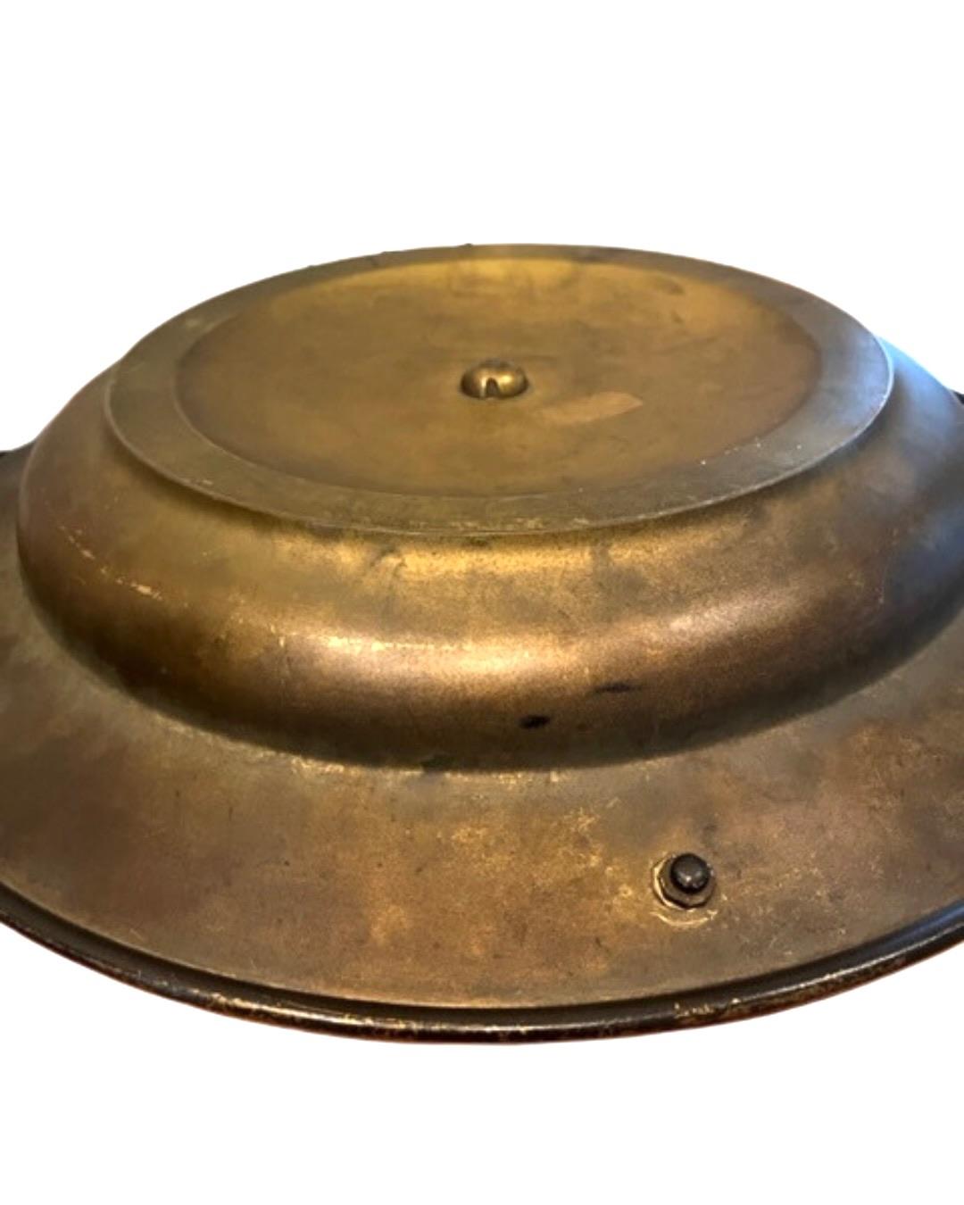 Renaissance style Gilt and Silvered Bronze Alms Dish, early 19th Century  8