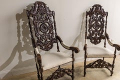 Renaissance Style Italian Armchairs