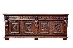 Renaissance Style Oak Dining Room