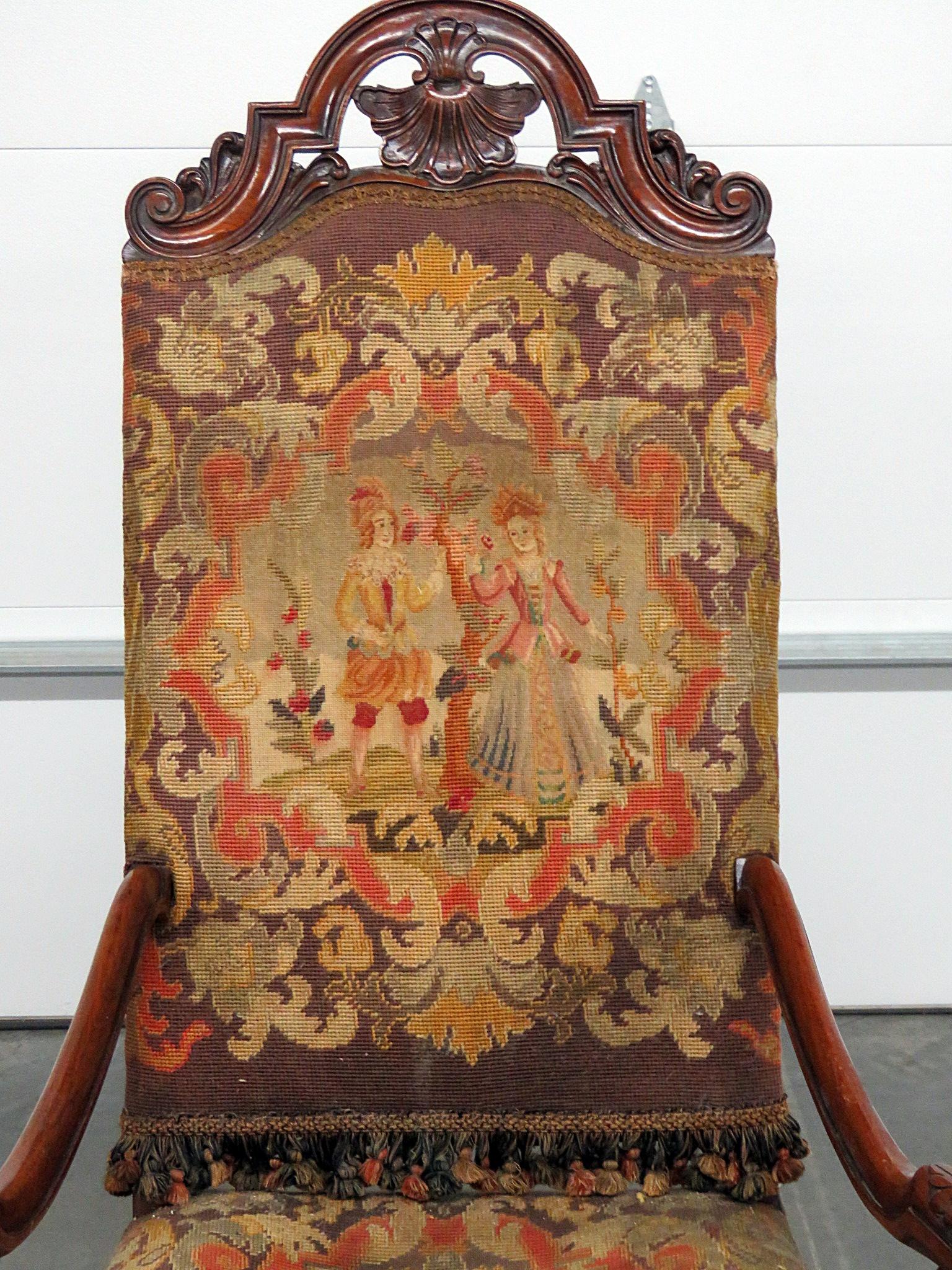 victorian courting chair