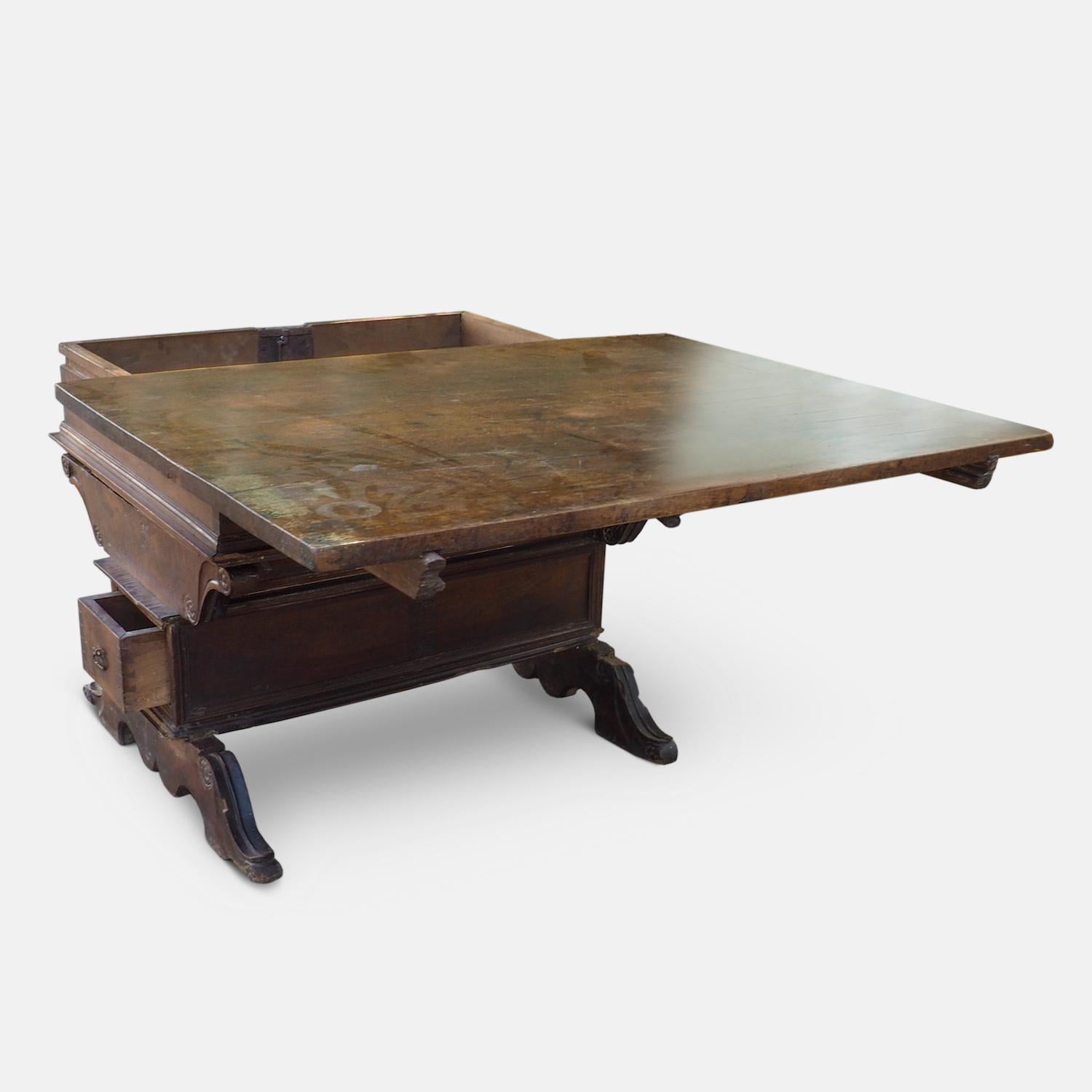 Renaissance Swiss Bankers or Merchants Table, circa 1580 5