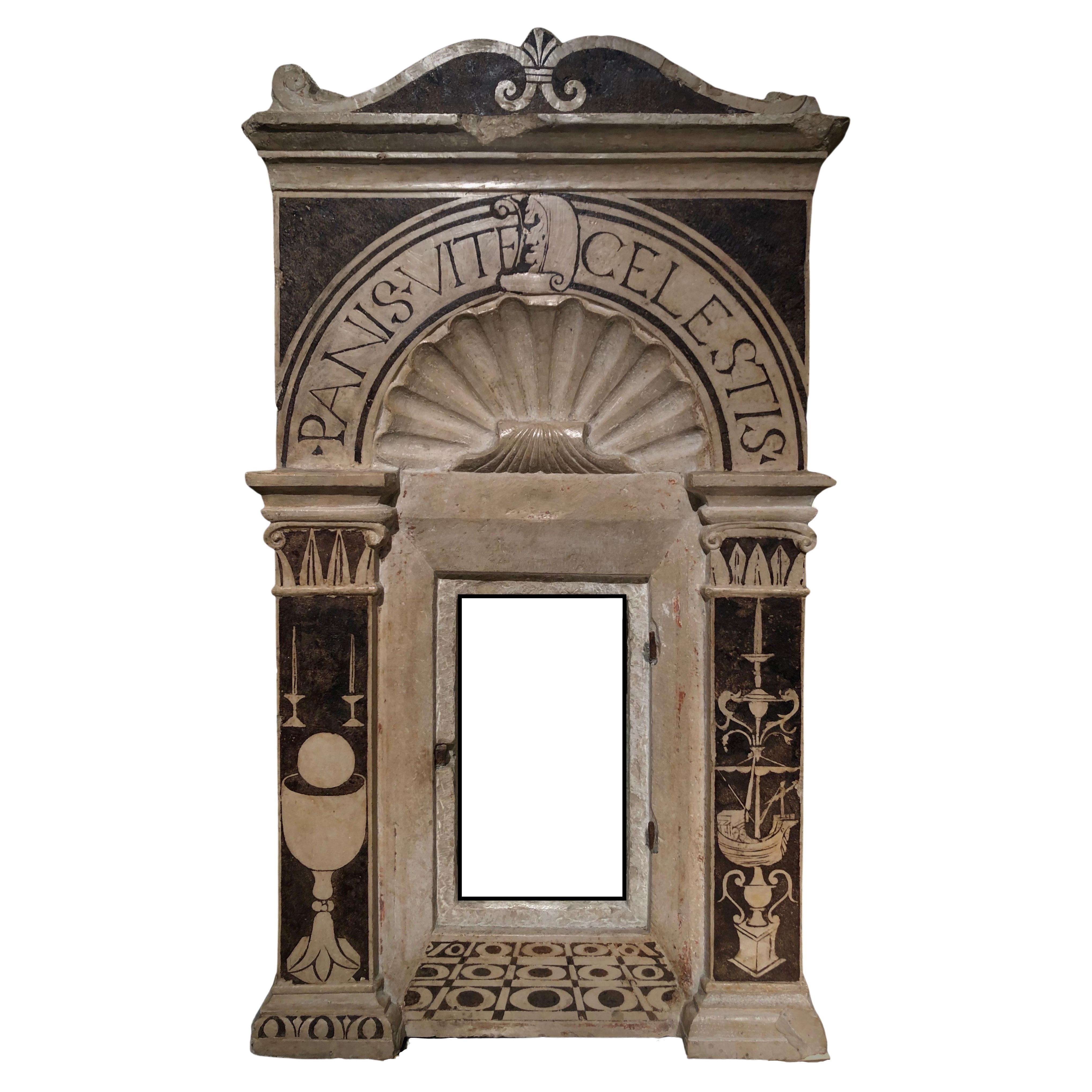 Renaissance Tabernacle Front - Tuscany, first half of the 16th century