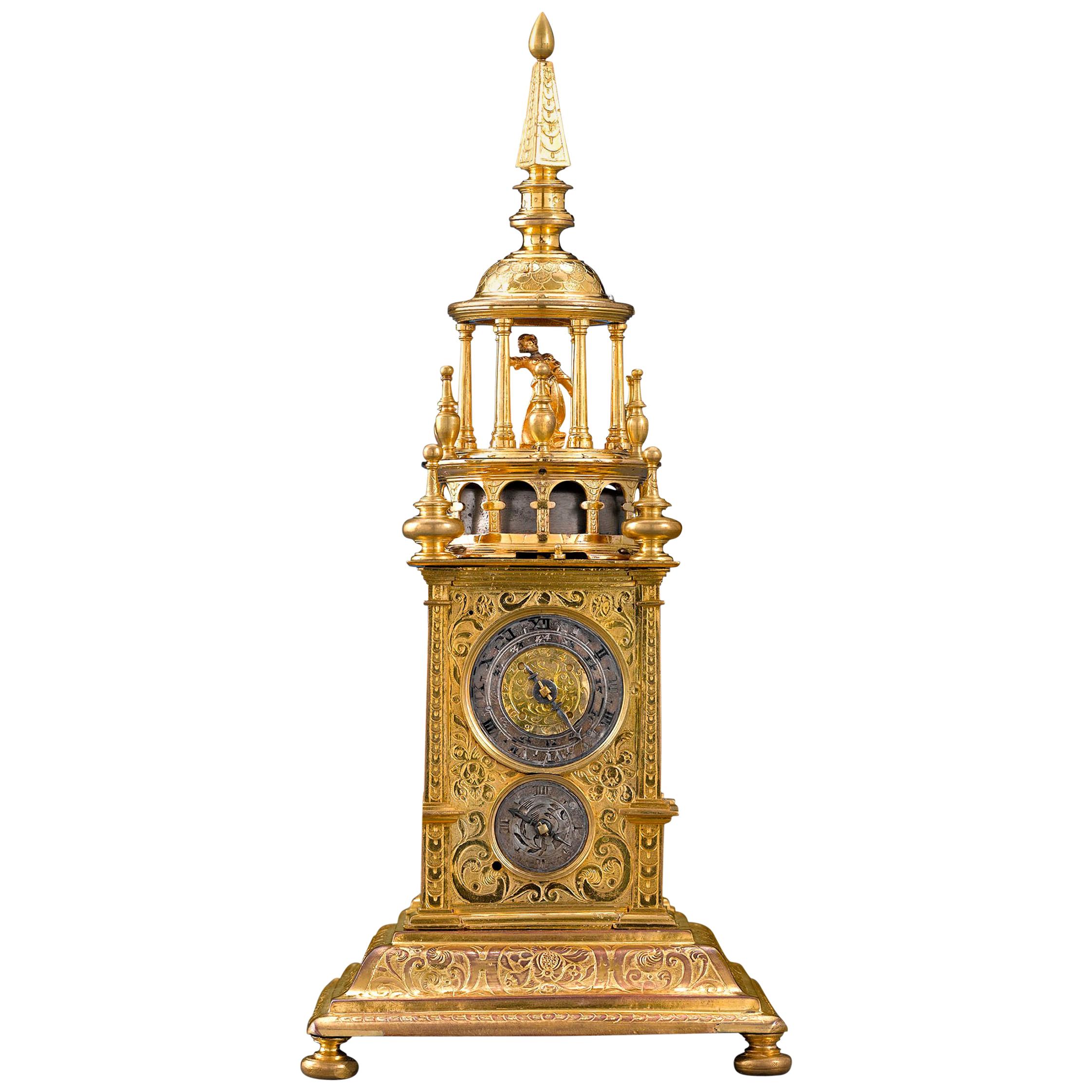 Renaissance Turret Clock, Early 17th Century