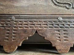 Wedding trunk / chest with coat of arms - Renaissance - 1600