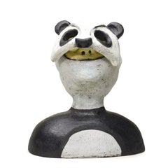 Pin-e-co 002 ami masqué Panda Peace & Friendship