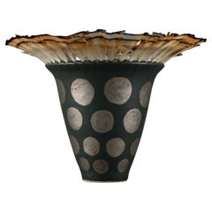 Renate Weidner, Rare “Vase with Feathers”, 2004