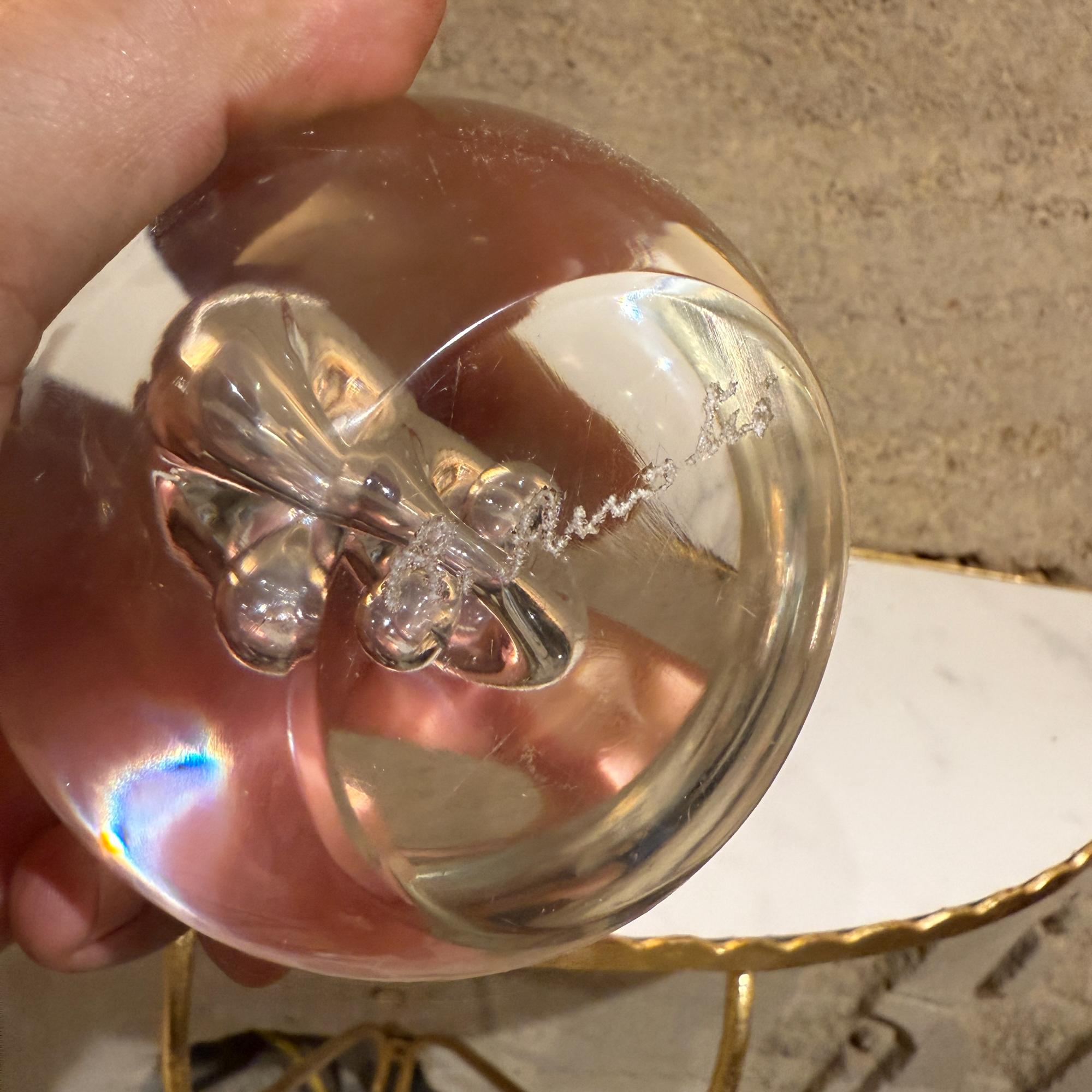 Renato Anatra Murano Kunstglas Kugelgesteuerte Blase Mid-Century Briefbeschwerer im Angebot 3